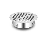General Purpose Drain 6 In, Floor Sink Drain Cover Alternative, Screw-In Floor Drainer Cover Replacement Shower DRain Grate, Easy Installation Perfect For Home Plumbing(304 material,40mm(1.6in))