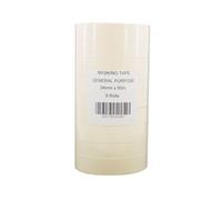 General Purpose Masking Tape 25mm x 50m White (9 Pack) 0