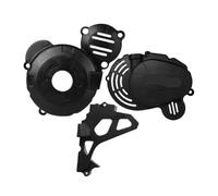 General Purpose Off-Road Motorcycle Engine Clutch Cover, Water, Ignition Protector ZS172FMM-3(3 set Black)
