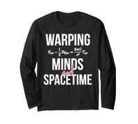 General Relativity Field Equations Warping Minds Spacetime Long Sleeve T-Shirt