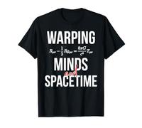 General Relativity Field Equations Warping Minds Spacetime Value Graphic T-Shirt