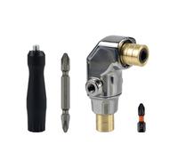 General Right Angles Drill Adapter High Accuracy Angles Attachment for Professional and Craft Use Sturdy Metal Drill