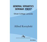 General Semantics Seminar 1937
