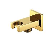 General Shower Arm Holder Not Rusts Metal Component Head Mounting Brackets for Stable Bathroom Installation Square Owner