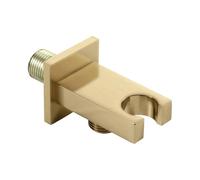 General Shower Arm Holder Not Rusts Metal Component Head Mounting Brackets for Stable Bathroom Installation Water Inlet Parenthesis