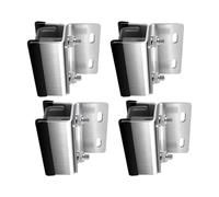 General Solar Panel Mounting Brackets 4Pcs Campers Boats Roof Rack Stabilizers Secure Shaking Proof Designs for Marine Travel Trailer Solar Panel Mounting Kit