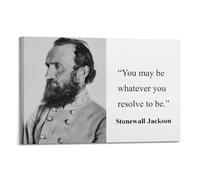 General Stonewall Jackson (1) Art Posters Are Suitable for Decorating Living Room, Bedroom, Study, Restaurant, Corridor, Children's Room, EtcFrame-style 08x12inch(20x30cm)