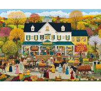 General Store Jigsaw Puzzles 1000 Pieces for Adults -Challenging Country Store Harvest Art, Premium Matte Finish, 27.56 x 19.68 Inches, Perfect for Game Nights