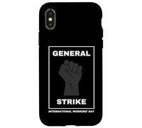 General Strike International Workers Day May Day Labor 2026 Case for iPhone X/XS