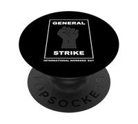 General Strike International Workers Day May Day Labor 2026 PopSockets Adhesive PopGrip