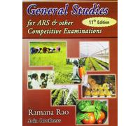 General Studies for ARS and Other Competitive Examinations 12th edn [Paperback] [Jan 01, 2017] Rao, Ramana