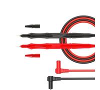 General Test Leads Set Featuring Spring Loading Tip 20A Rate Multimeter Test Leads Simple Installation For Multimeter For Various Devices