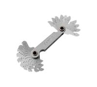 General Thread Gauges Tool Multiple Standard Threads Checker Easy to Carry for Metric & Unified Threading Systems Resistant Thread Gauges