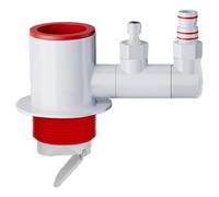 General Three Way Drain Pipe Connector Fast Drainages Efficient Three Way Pipe Connector for Kitchen & Bathroom Not Defection