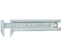 General Tools 3-Inch English & Metric Pocket Sliding Bar Caliper (132ME)