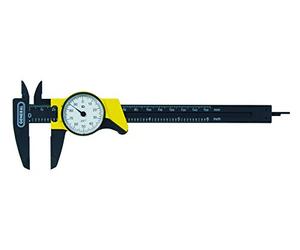 General Tools 6-Inch Plastic Dial Caliper, Thousandths Reading (145)