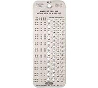 General Tools Drill Gage, Number Size Drills 1 to 60 (15)