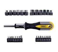 General Tools Ratcheting Screw Drivers Set #WS-0202, 29 Piece, Yellow