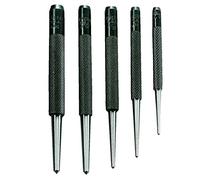 General Tools Round Shank Center Punches #SPC74, Set of 5 from 1/16 in. to 5/32 in.