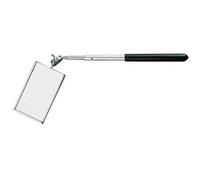 General Tools Telescoping Glass Inspection Mirror, 3-1/2 Inch by 2 Inch Oblong Mirror (560)