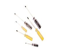 General Tools WS-0203 6-Piece Slotted and Phillips Screwdriver Set for Home Improvement and Automotive Repair