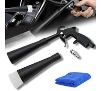 General Twister - Pneumatic Blow-Out Tool, 360°High Speed Rotation Car Detailing Air Blower Gun, Car Interior Dryer Air Blow Gun, for Car Detailing and Dust Removal, (1set)
