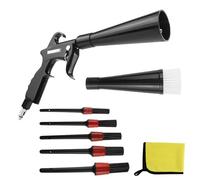 General Twister - Pneumatic Blow-Out Tool, Upgraded Car Detailing Air Blower Gun, Interior Dryer Air Blowing Gun, Pneumatic Tools for Car Detailing and Dust Removal (1 Set)