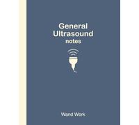 General Ultrasound Notes: Clinical Notes • Lecture Notes • Scan Reference | 7.5” x 9.25” | 150 Cream Pages | Slate Blue Edition | Designed for Students & Sonographers