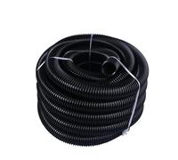 General Vacuum Cleaner Hose Inner 40mm Outer 48mm Bellows Straws Industrial Thread Hose Durable Vacuum Cleaner Part Soft Pipe(Black-6m (40mm))