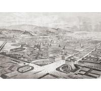 General view of Turin Italy seen here in the 19th century. From L'Univers Illustre published Paris 1859 Poster Print by Ken Welsh (18 x 12)