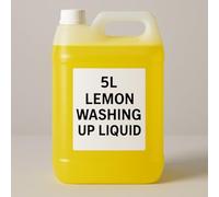 General Washing Up Liquid Lemon Scent 5 L - Professional Bulk Kitchen Detergent - Tough on Grease, Long-Lasting, Concentrated Formula for Dishes, Pans & Glassware - Fresh Citrus Cleaning Power