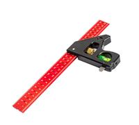 General Woodworking Combination Measure Finders Easy Carry Measuring Tool For Precise 90/45 Degree Measure Woodworker Angles Measuring Tool Multifunctional Angles Ruler Aluminum Alloy Instrument