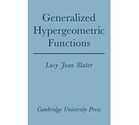 Generalized Hypergeometric Functions