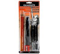 General Pencil Charcoal Drawing Essentials Tool Kit 11pcs-