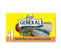 General's Portuguese Sardines in Spicy Tomato Sauce - 125g