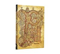 Generatio (The Book of Kells) Midi Lined Hardcover Journal (Elastic Band Closure)