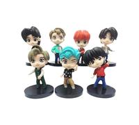(Generation 11) 7Pcs/Set BTS TinyTAN Figure Dynamite Bangton Boys Groups Mini Figurine ARMY Gift
