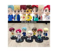 (Generation 5) 7Pcs/set BTS Bt21 Bangtan Boys Tiny Tan Figurine Model Fans Gift