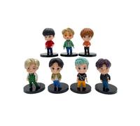 (Generation 6) 7Pcs/Set BTS TinyTAN Figure Dynamite Bangton Boys Groups Mini Figurine ARMY Gift