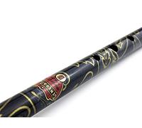 Generation 700518 Boho Model Designer English Tin Penny Whistle in D Gift Pack (Paisley Black)