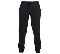 Generation-Gap Kids Boys Girls Slim Fit Trousers, Unisex Pe School Jogging Bottom Fleece Sweatpants Elasticated Cuff Joggers Pant (Black, 11/12 Years)