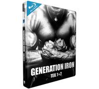 GENERATION IRON 1 & 2 Lt Ed 2 Disc STEELBOOK / Schwarzenegger NEW RB Blu Ray