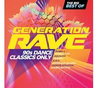 GENERATION RAVE - 90S DANCE CLASSICS - BIG BEST OF 2 CD NEW