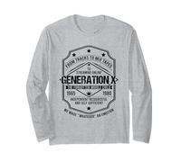 Generation X 60s 70s 80s Baby Boomers Long Sleeve T-Shirt