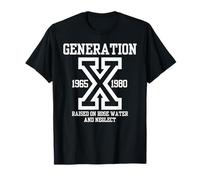 Generation X Funny Gen X Gifts 60th Birthday Vintage Retro T-Shirt