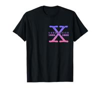 Generation X Raised On Hose Water And (on back) Gen X T-Shirt