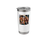 Generational Support Women Crying Empathy Art Stainless Steel Insulated Tumbler