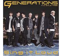 Generations From Exile Tribe - Sing It Loud [Japan CD] RZCD-59744
