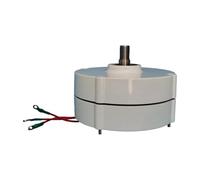 Generator 4KW 5KW 6KW 12V 24V 48V 3 Phase Gearless Permanent Magnet AC Alternators For Wind Water Turbine Low Noise, High Efficiency Power Generation(Single shaft,12V_4KW)
