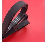 Generator Belt For Treadmill Motor Bike 1PCS V-Belt Treadmill Belt Drive Belt 380J/PJ965 6 Ribs Rubber Multi Groove Belt Multi Wedge Drive Clutch Belt